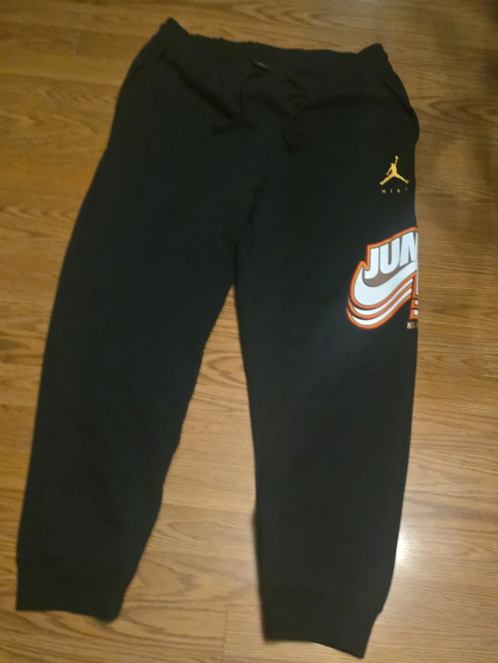 Nike Jordan Black Jumpman Logo Sweatpants
